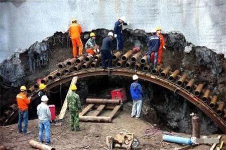 运城隧道钢花管支护案例